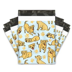 *Buy Now* 50 10 X 13 Dog Pattern Poly Mailers